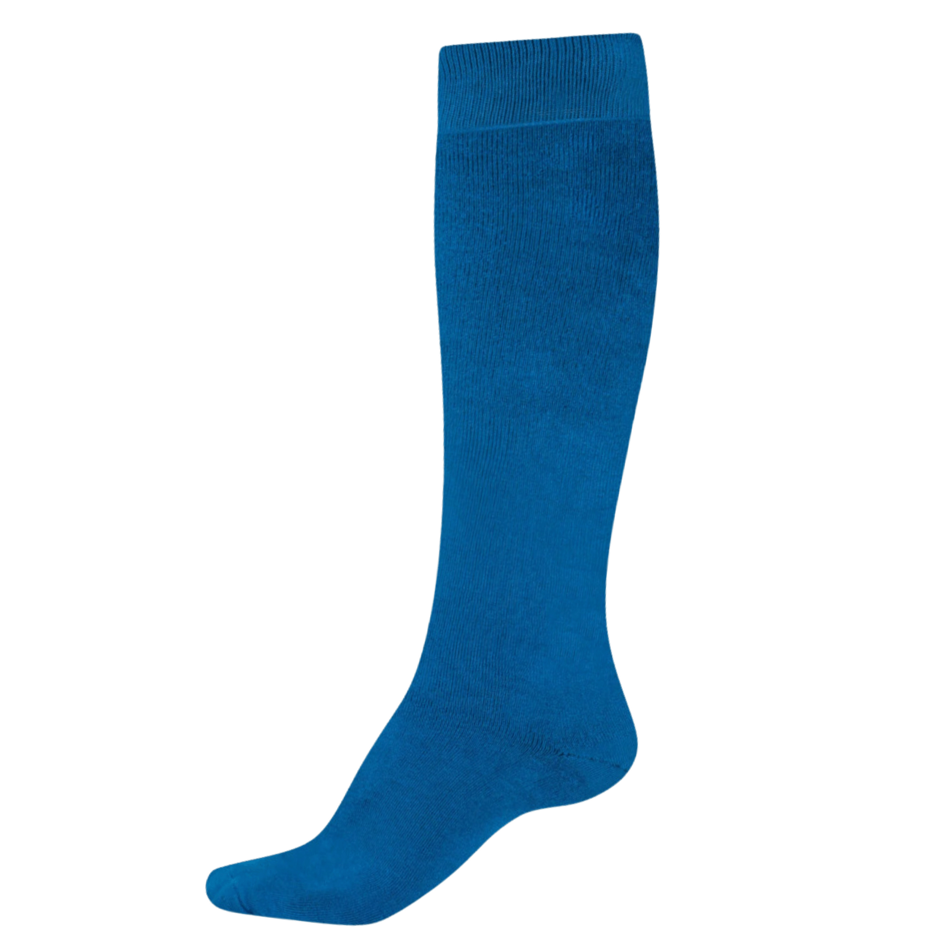 Knee High Bamboo Thermal Socks in Bella Blue
