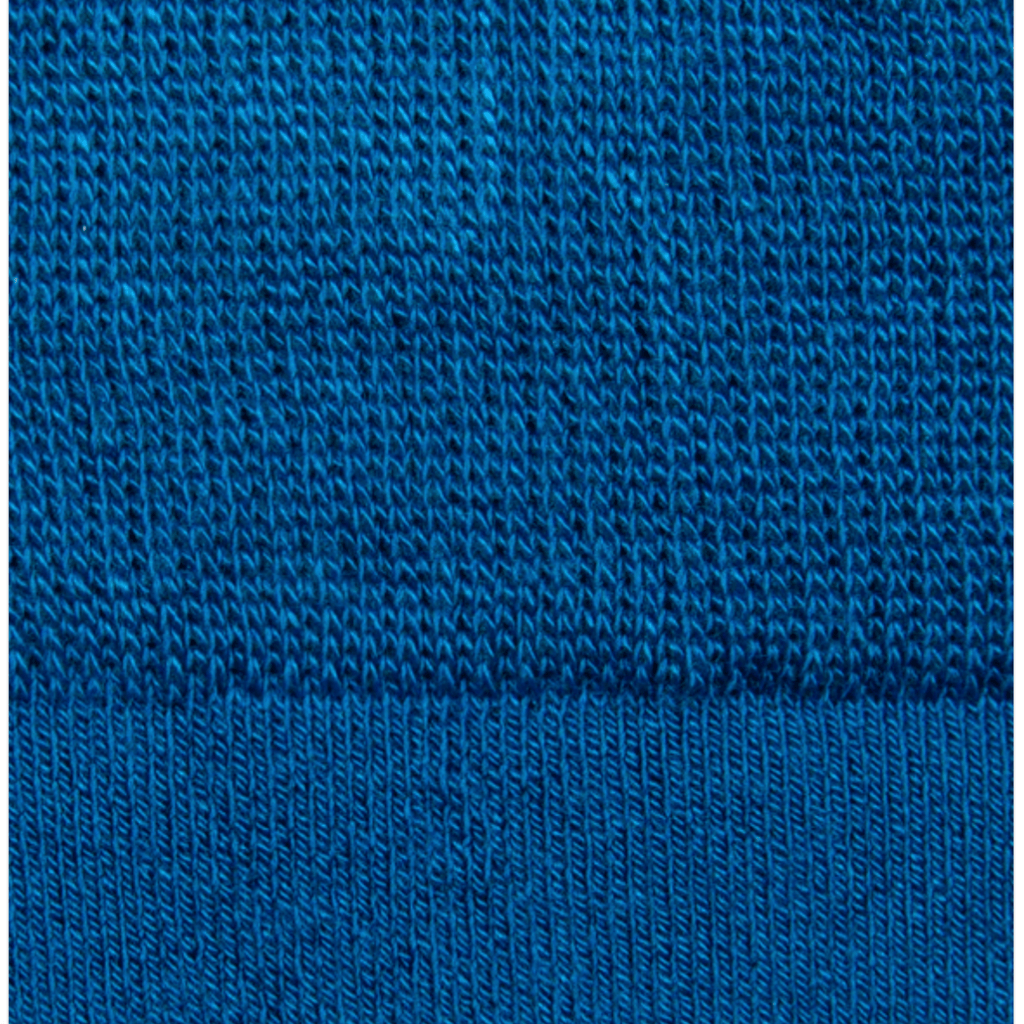 Knee High Bamboo Welly Socks in Bella Blue