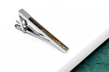 Handmade Trout Leather Tie Clip – Unique & Sustainable by Eherüs at www.brixbailey.com