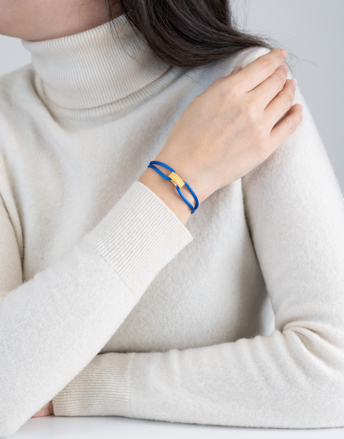 Golden Regent Cord Bracelet