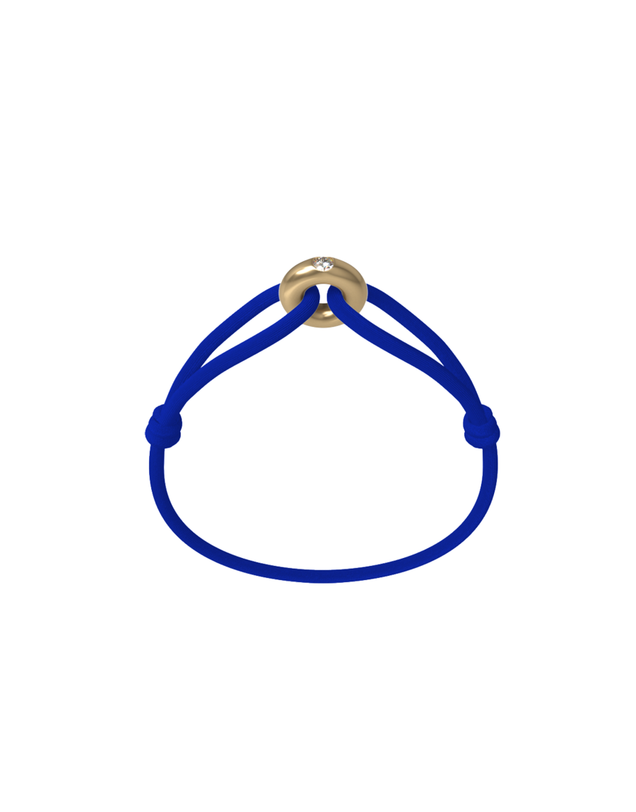 Golden Soho Diamond Cord Bracelet