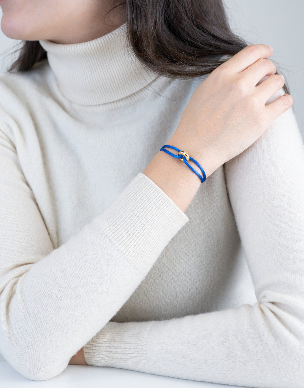 Golden Soho Diamond Cord Bracelet