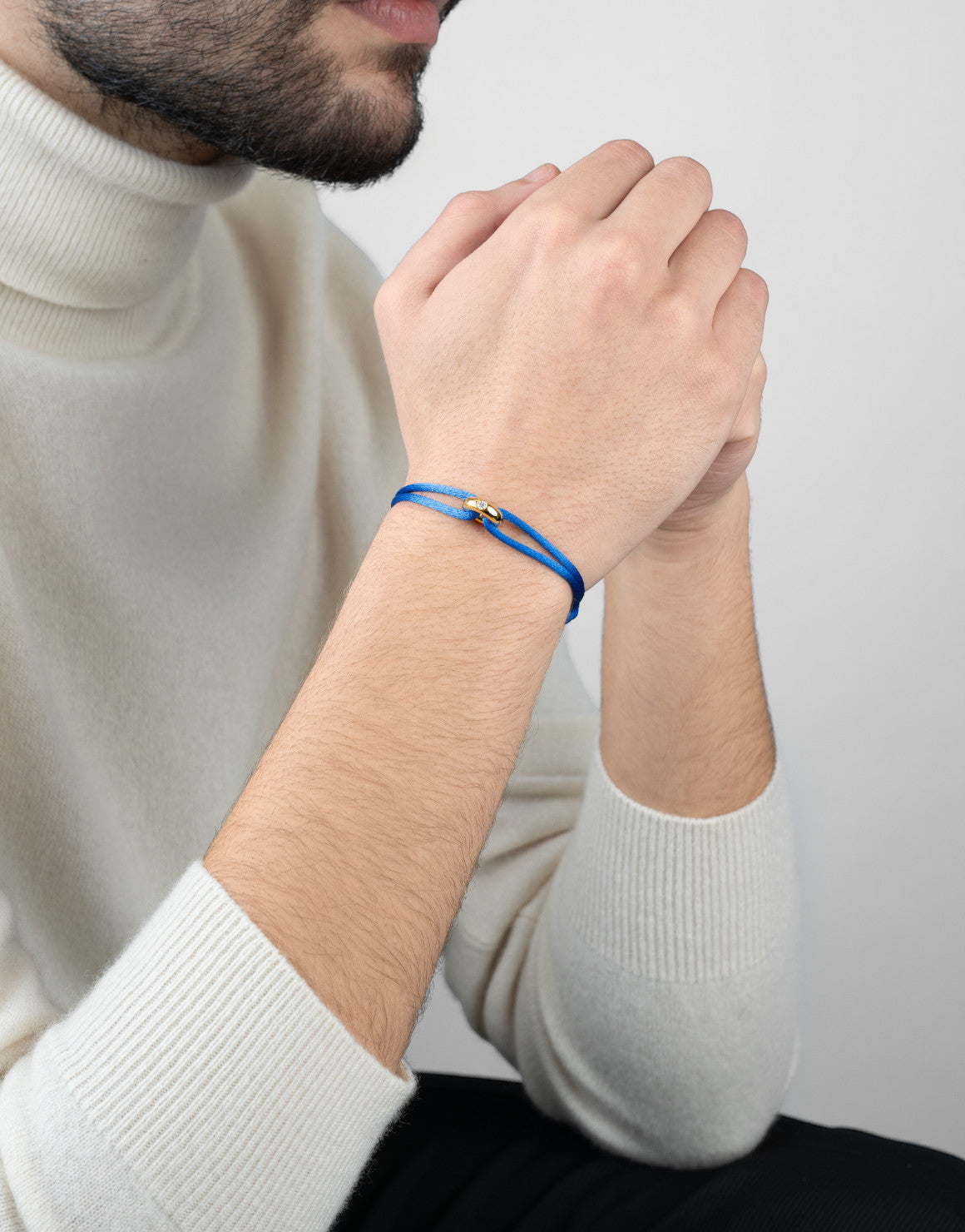 Golden Soho Diamond Cord Bracelet