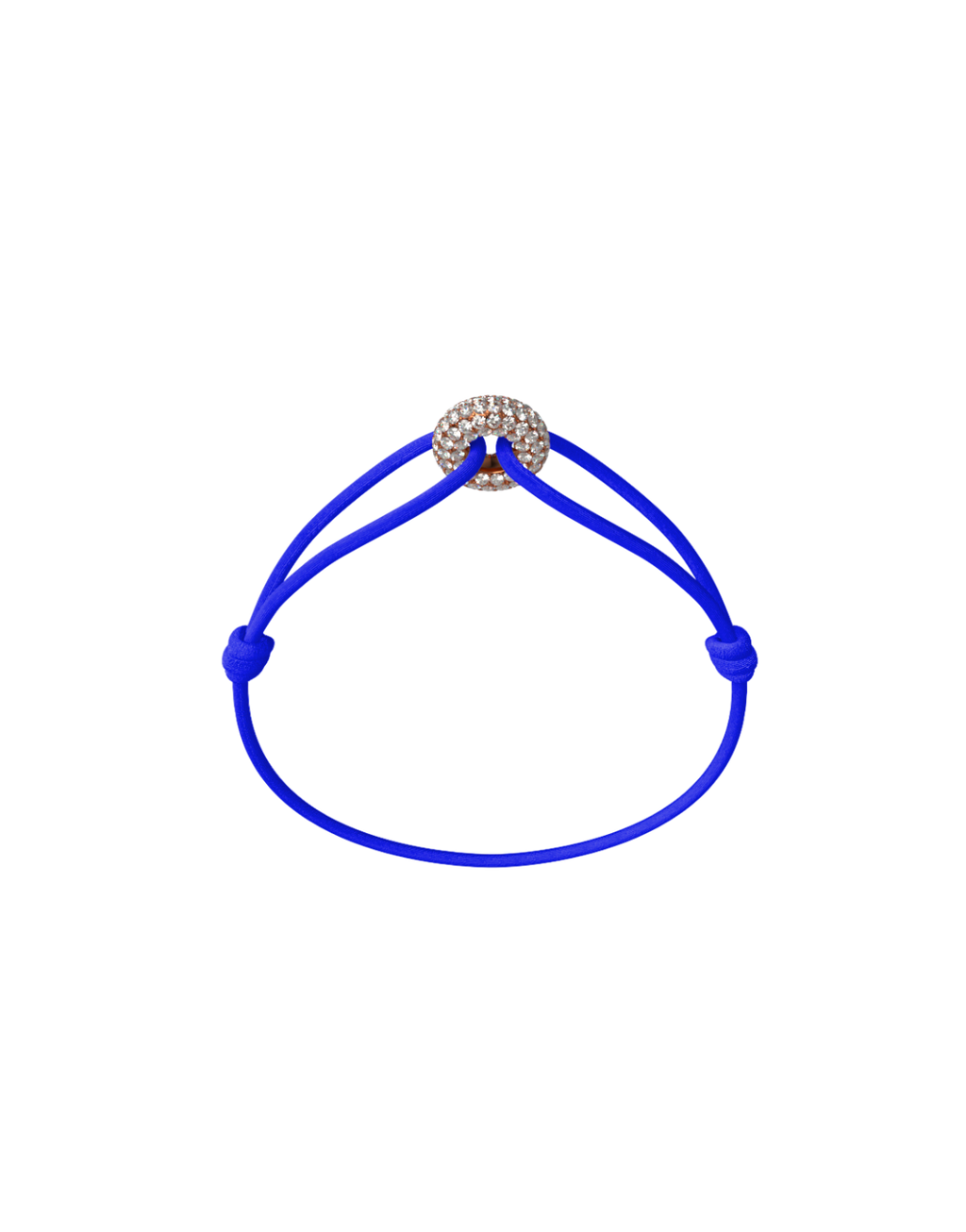 Mini Rose Soho Pavé Cord Bracelet