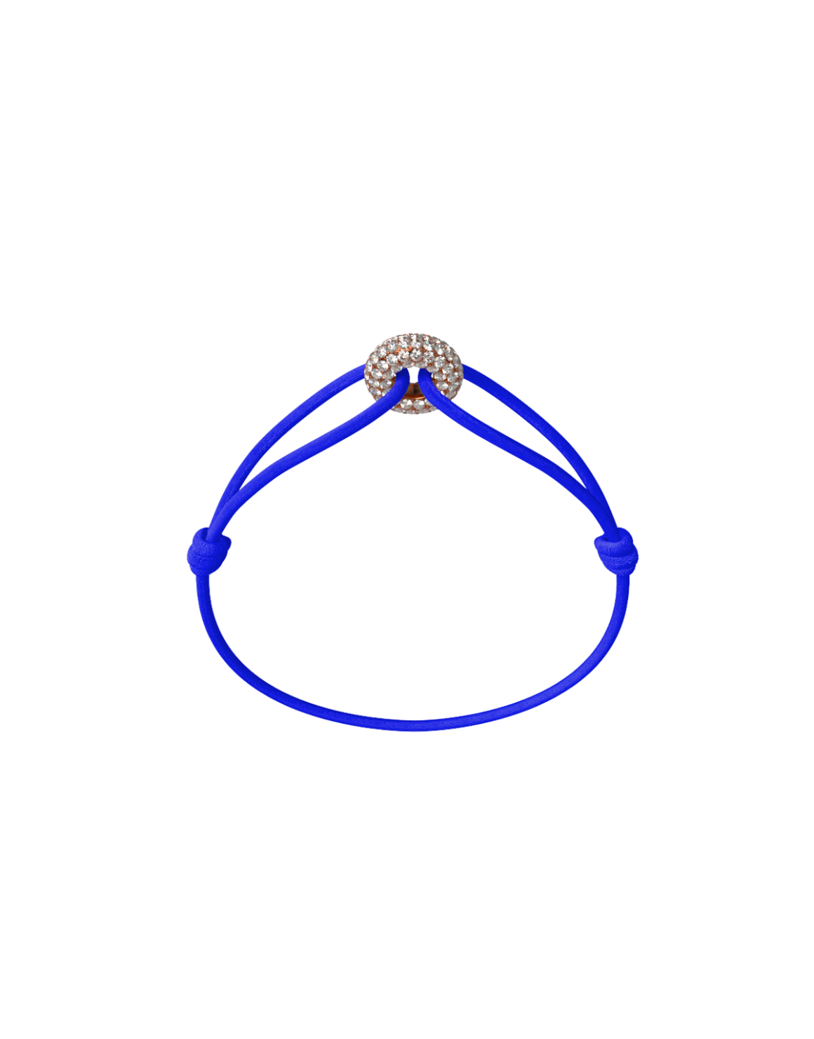 Mini Rose Soho Pavé Cord Bracelet