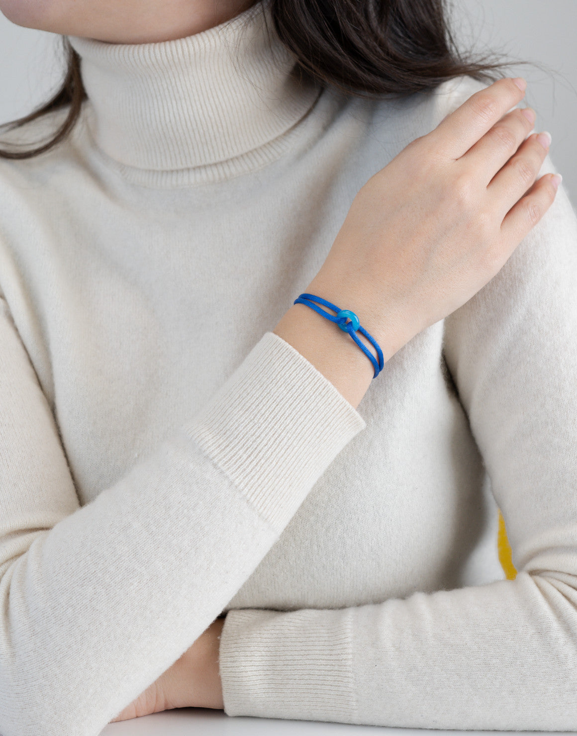 Blue Soho Cord Bracelet