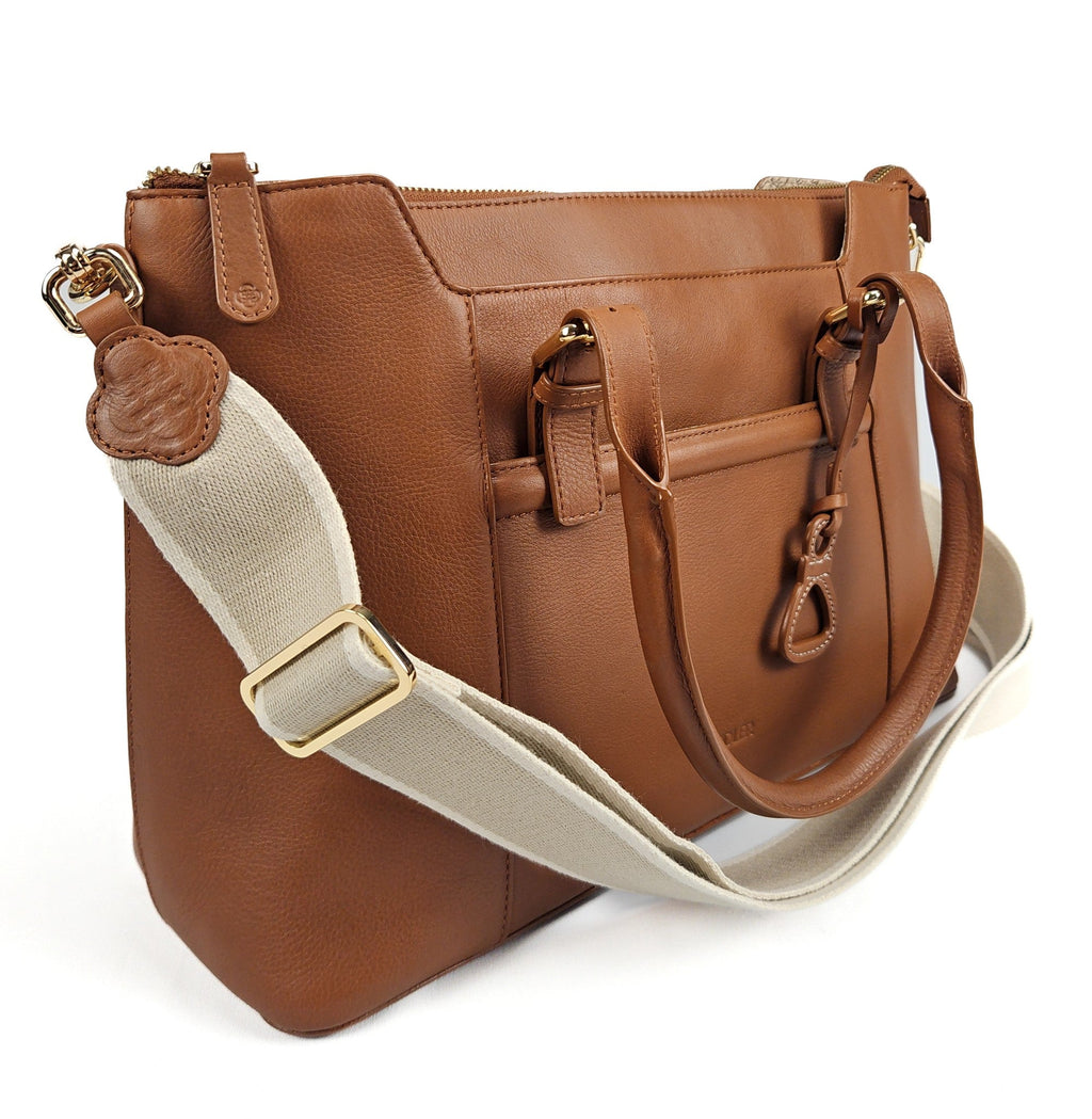 Elizabeth Leather Workbag Handmade