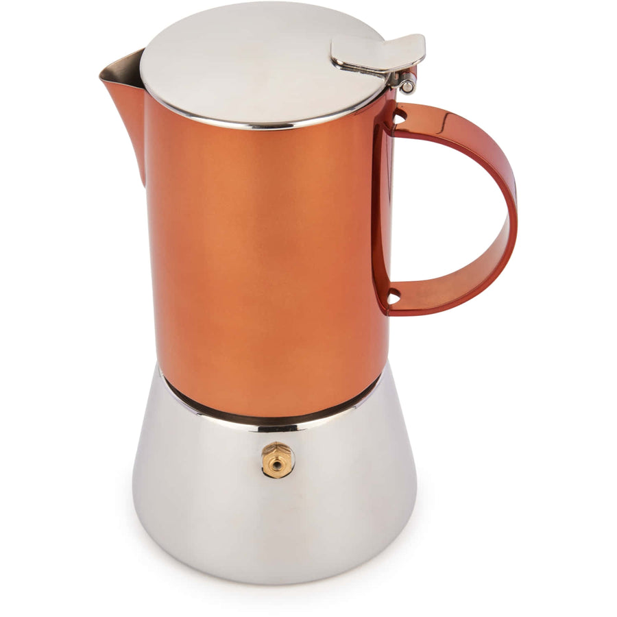 Elegant Copper Stainless Steel Coffee Maker – Gift Ready by La Cafetière at www.brixbailey.com