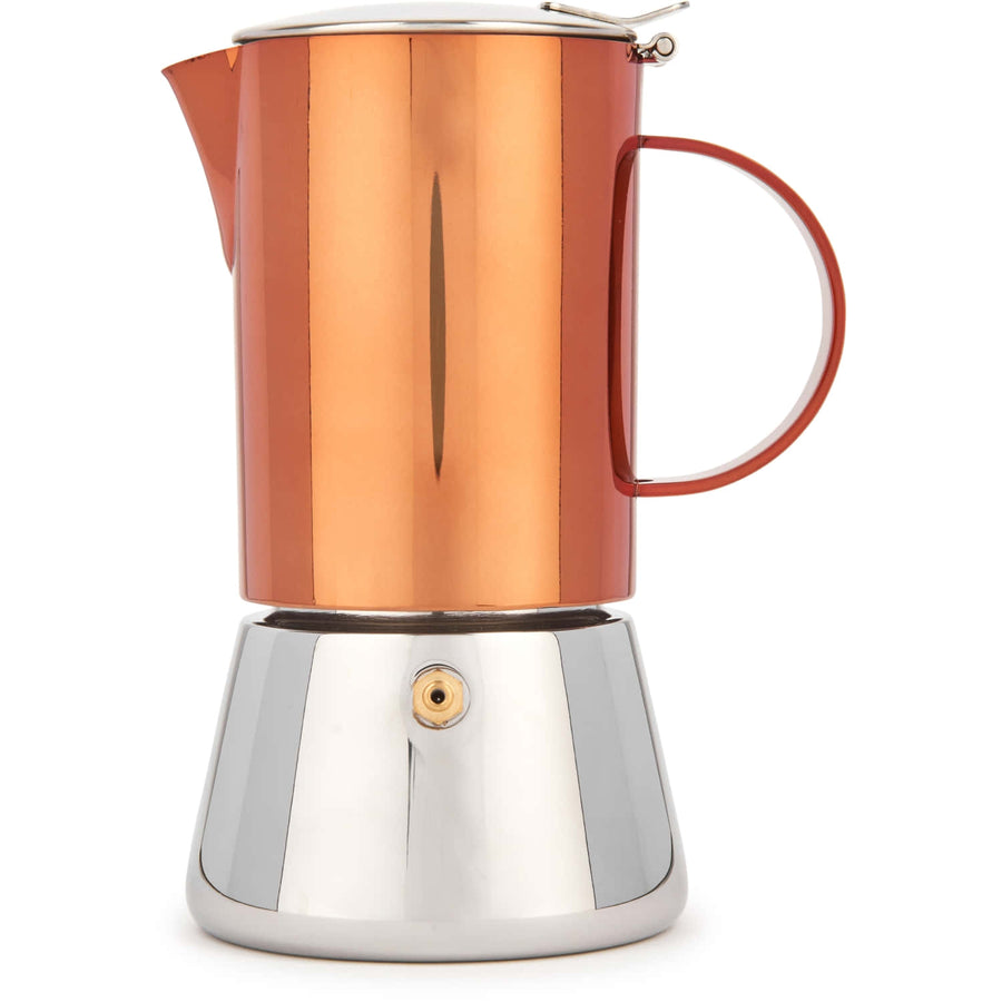 Stainless Steel Coffee Maker – Copper Finish, Induction Friendly by La Cafetière at www.brixbailey.com