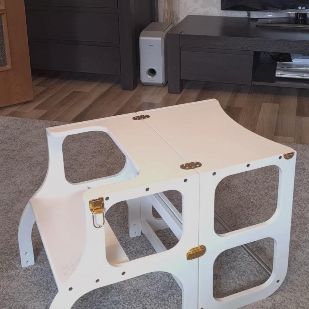 STEP’n’SIT® Helper Tower – Montessori Learning Table & Chair by Ette Tete at www.brixbailey.com