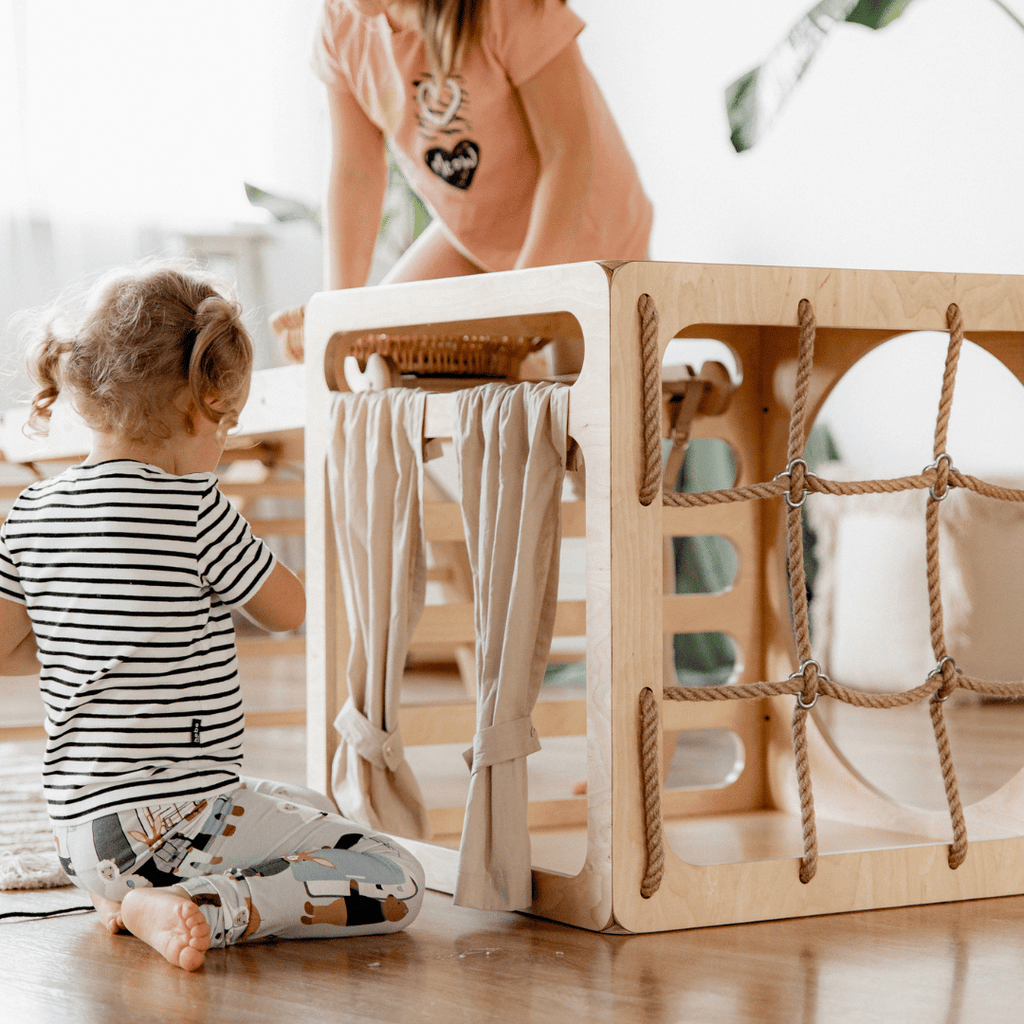 CUBITRI Climbing Play Cube - Inspired by Emmi Pikler for Boundless Fun & Development by Ette Tete at www.brixbailey.com