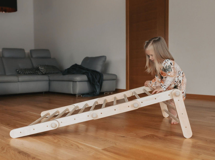 FIPITRI® 5-segment Modifiable Climbing Frame With a Sliding/Climbing Ramp