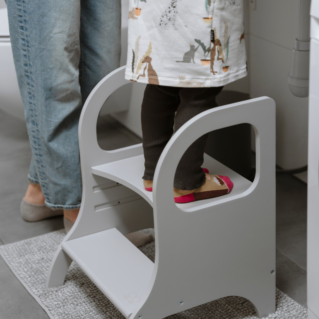 MIIMO® Adjustable Step Stool – Montessori-Inspired for All Ages by Ette Tete at www.brixbailey.com