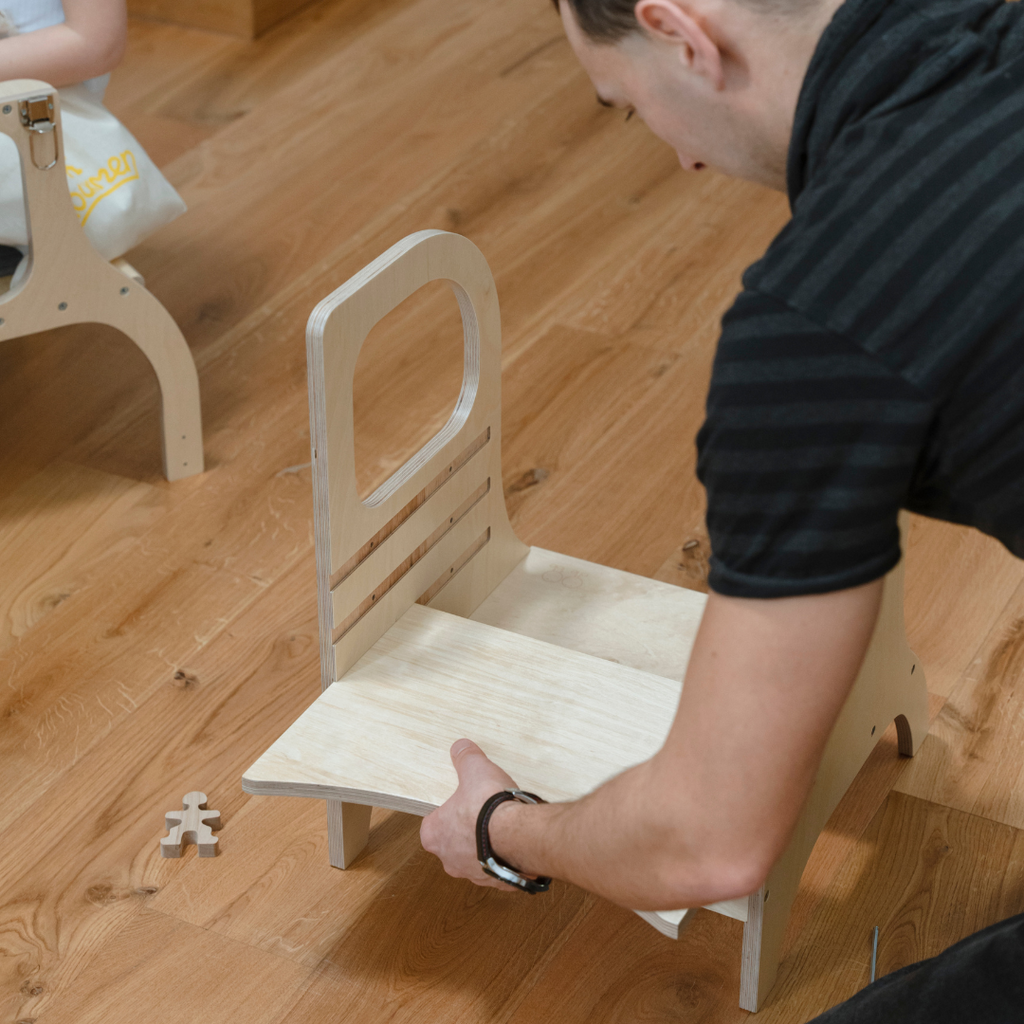 MIIMO® Adjustable Montessori Step Stool – Safe & Versatile by Ette Tete at www.brixbailey.com