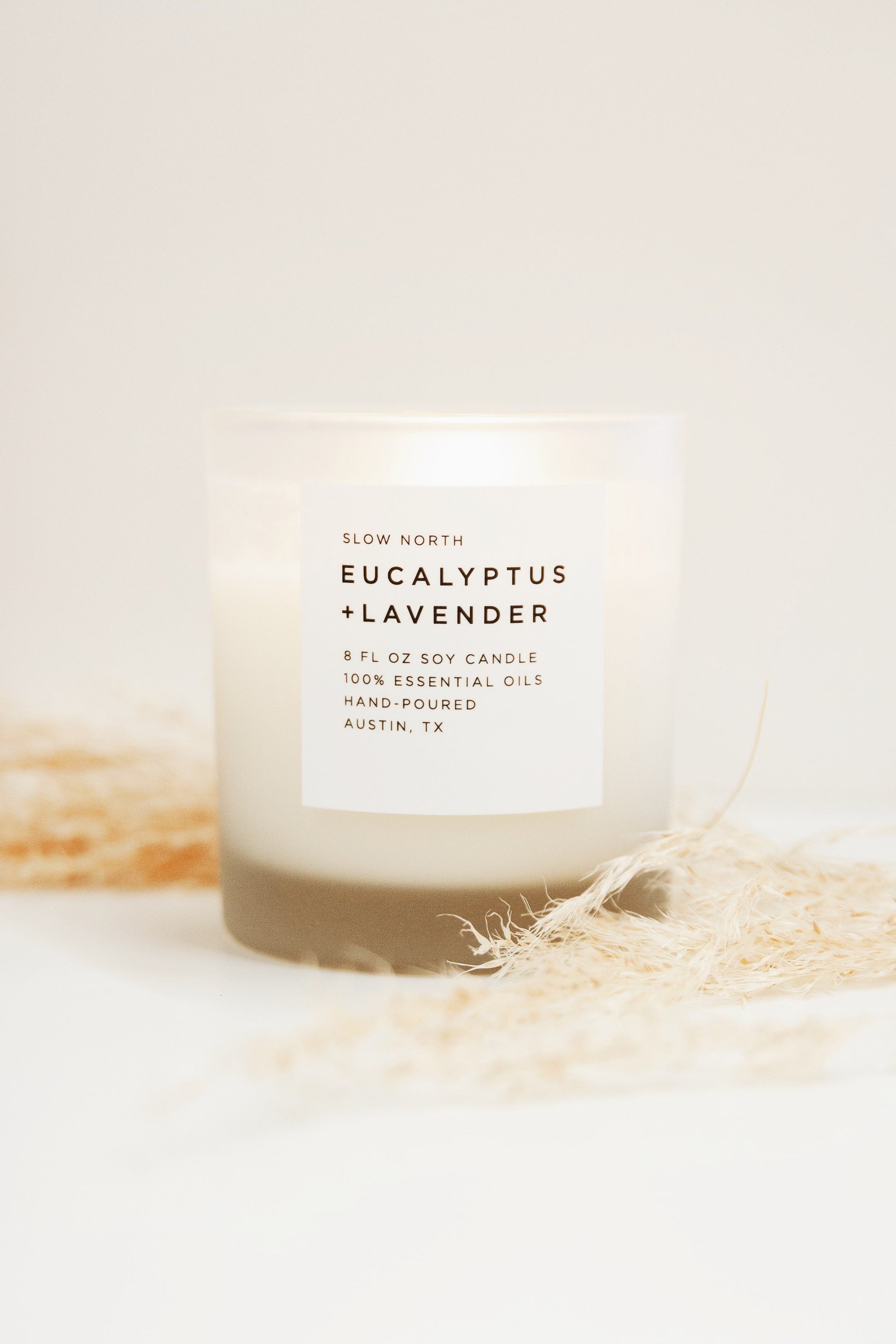 Eucalyptus and Lavender Candle