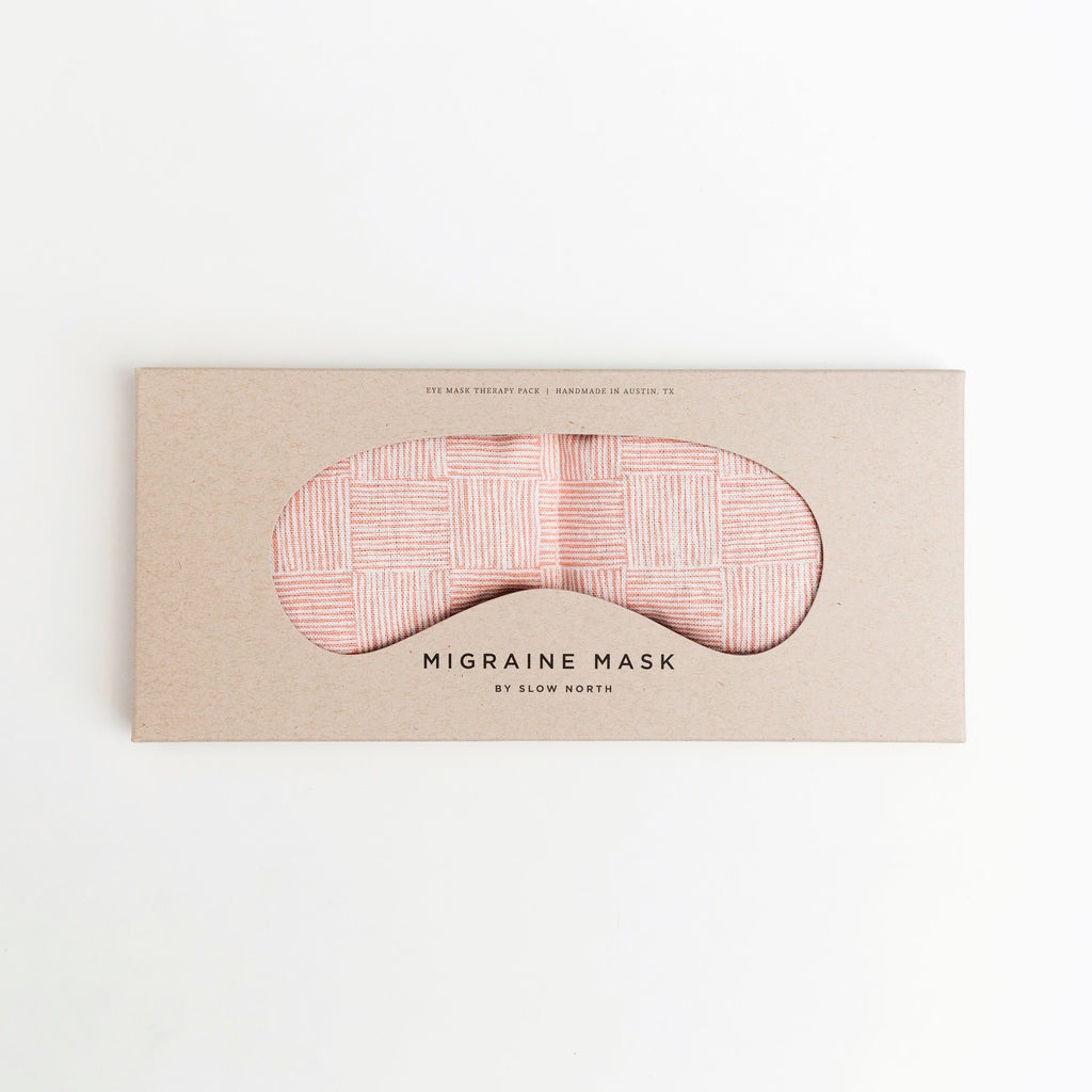 Eye Mask Pink Pampas