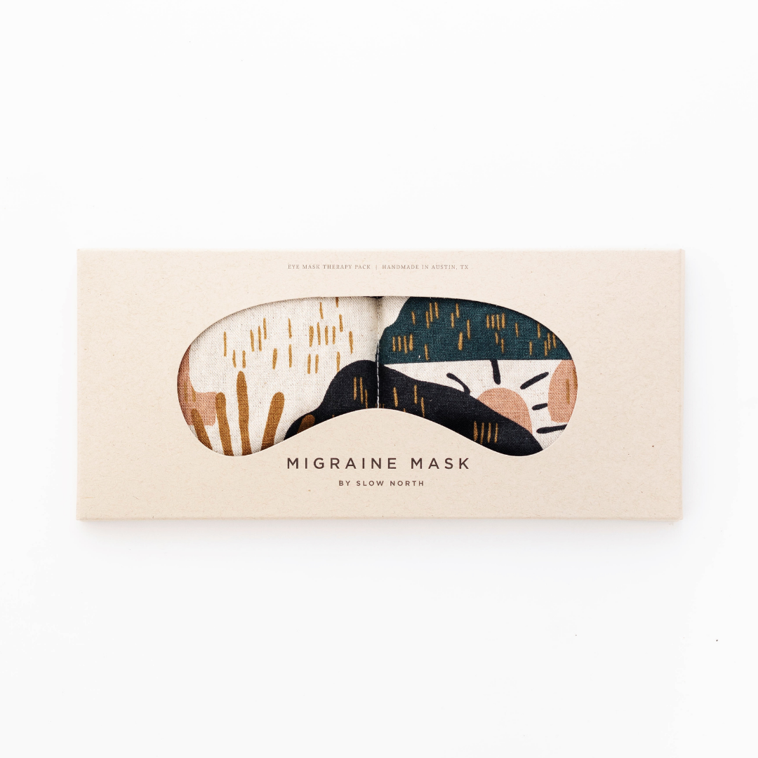 Rainbow Hill Eye Mask for Migraine and Tension Relief