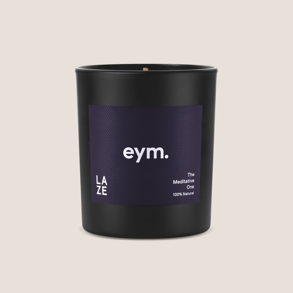 Laze Standard Candle Natural Patchouli and Frankincense