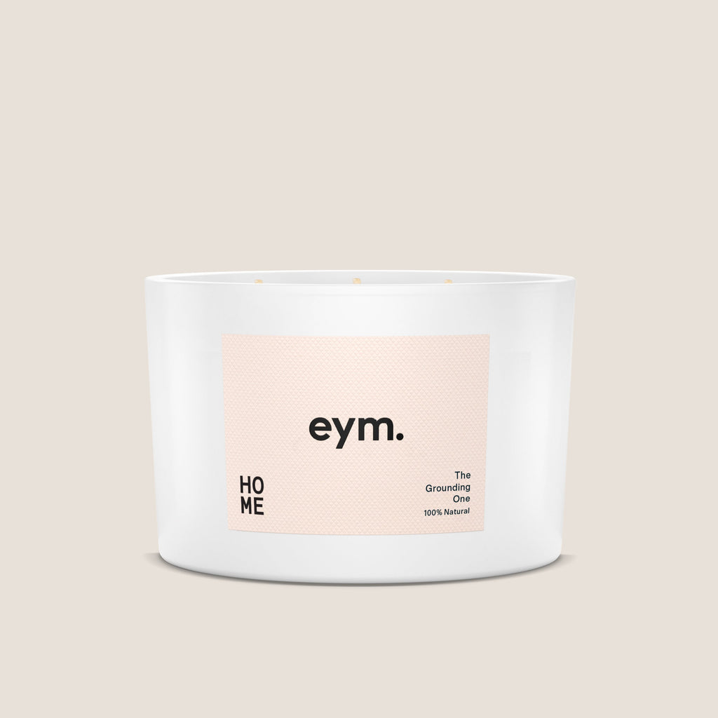 Natural Three Wick Candle Home