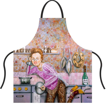 Katrin Valgemäe Pinup Apron – Handmade & Art-Inspired by Katrin Valgemäe at brixbailey.com