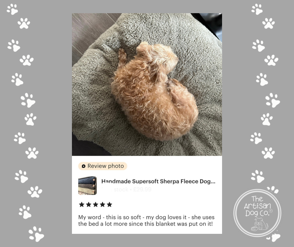 Super Soft Sherpa Fleece Dog Blanket