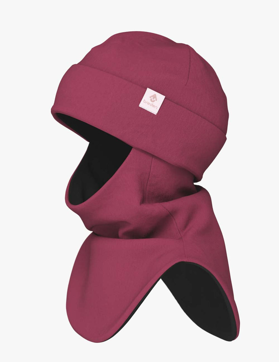 Kids Balaclava – Soft Fleece Lined Hat & Scarf, Winter Essential by Breden at brixbailey.com