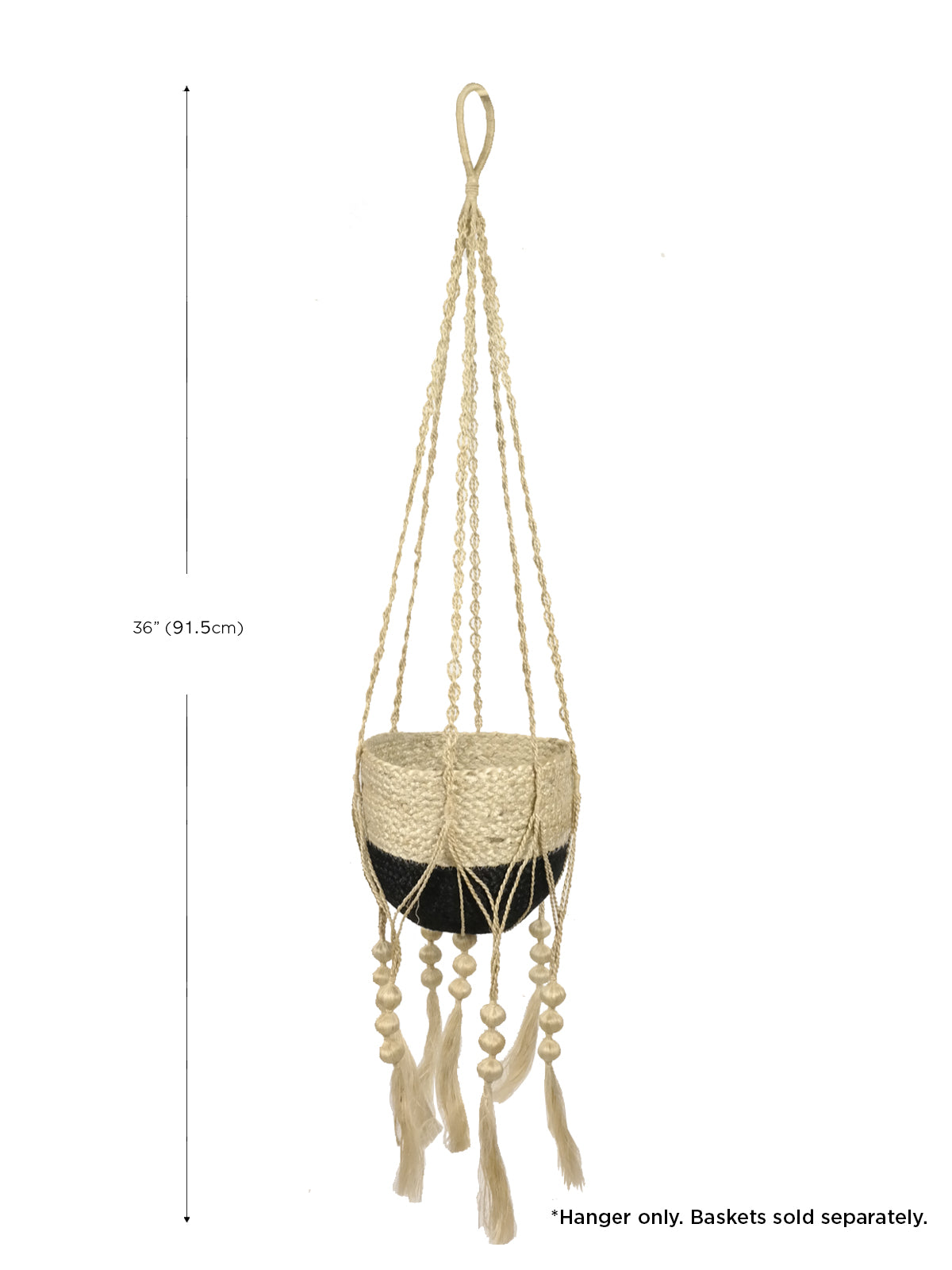 Natural Jute Plant Hanger Fiora
