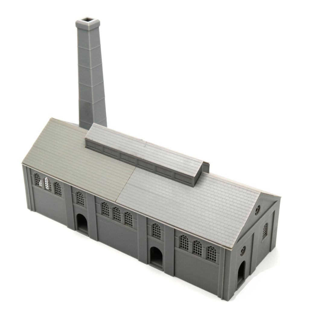 Detailed Coal Gas Retort House Model OO HO Scale