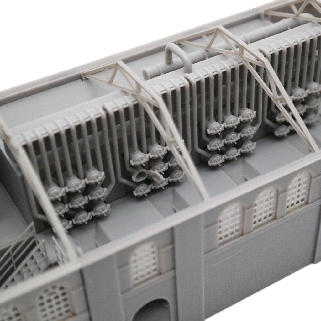 N Scale Gas Works Retort House Model Kit