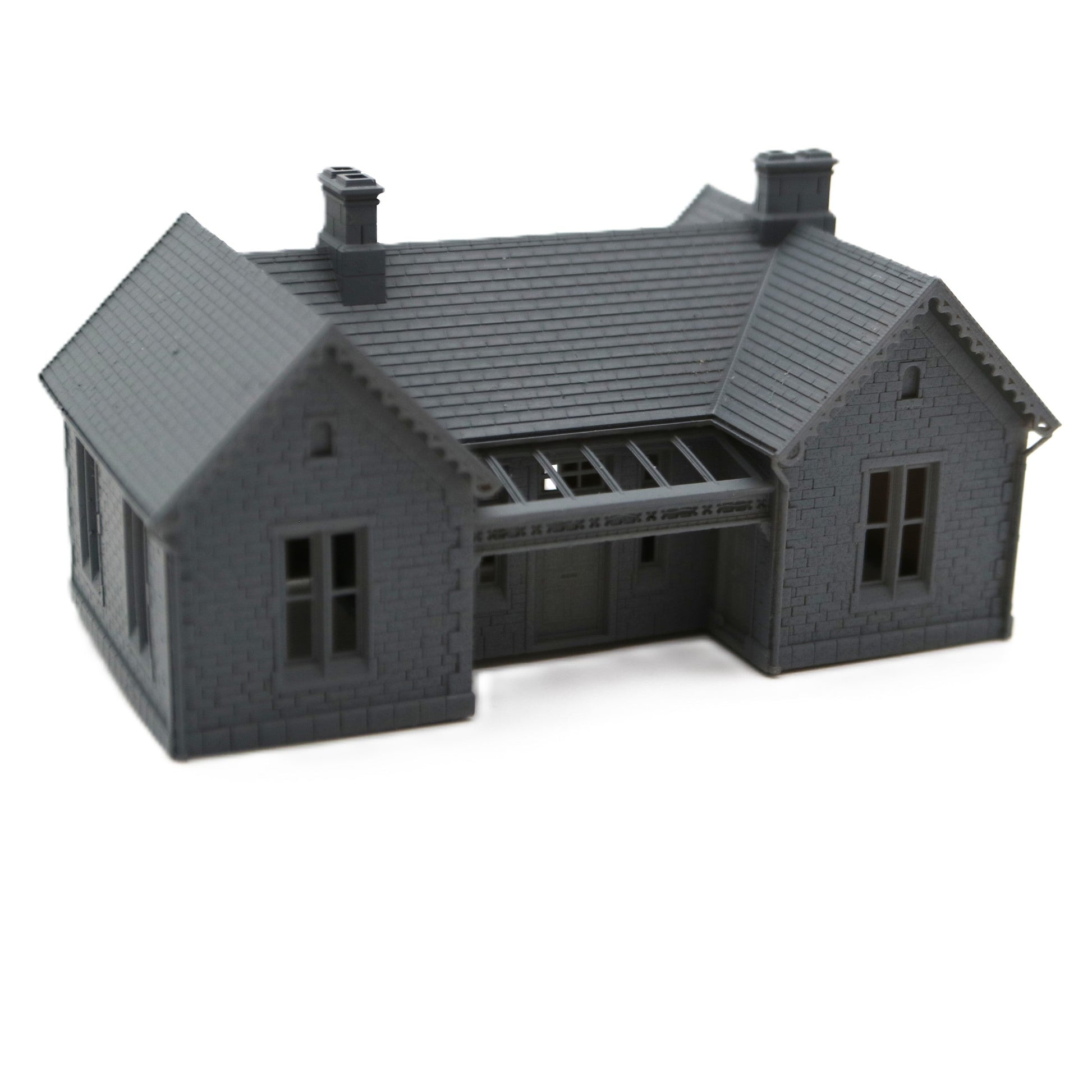LMS Station Building OO HO Scale Model Kit