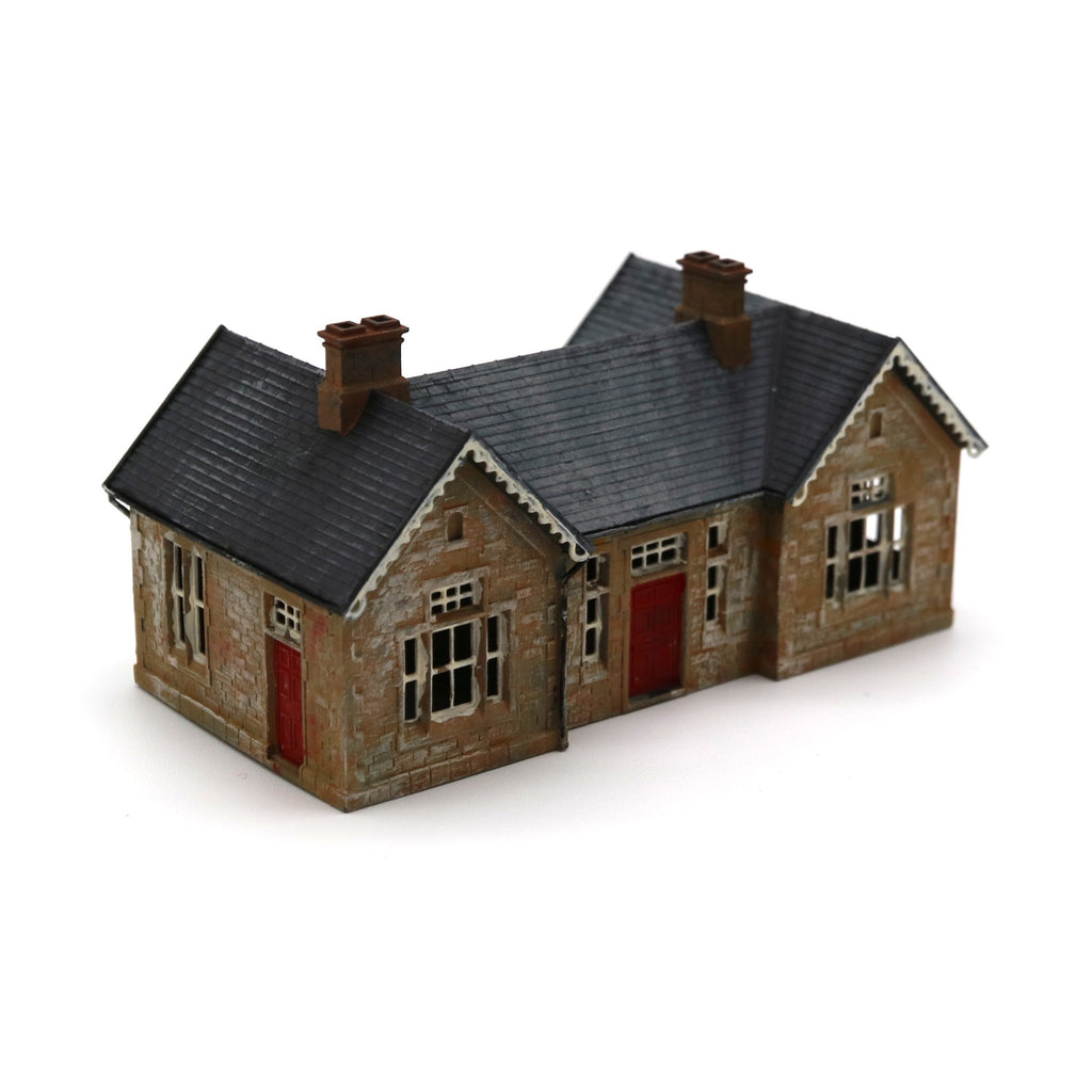 LMS Station Building N Scale Model Kit