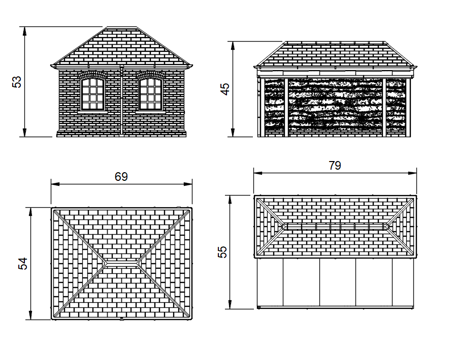 LNER Tram Station OO/HO Scale Model Kit
