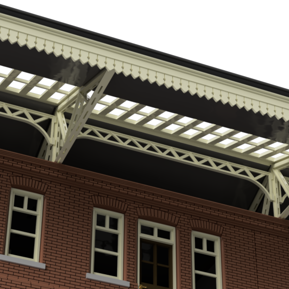 Lambourn Station N Scale Model Building Kit