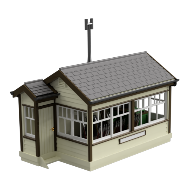 GWR Signal Box OO HO Scale Model Kit