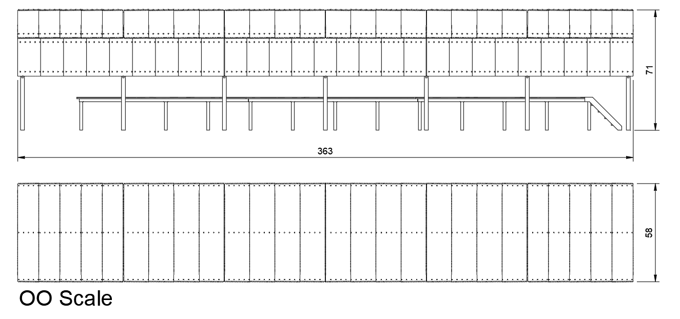 GWR Carriage Shed OO HO Scale Model Kit