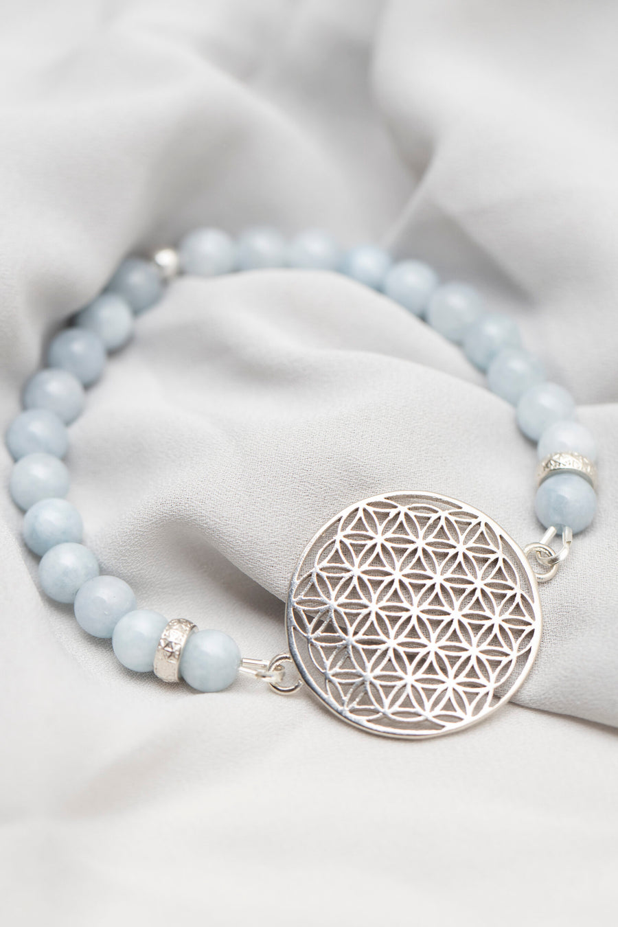 3D-Printed Aquamarine Bracelet – Ethical & Allergy-Free by New Vintage by Kriss at brixbailey.com