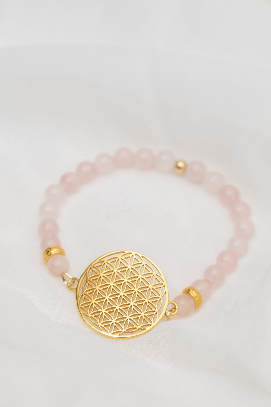 Flower of Life Bracelet – Ethical Silver & Sandalwood Jewelry by New Vintage by Kriss at brixbailey.com