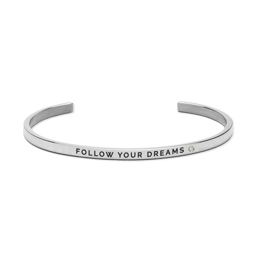 Follow Your Dreams Bracelet by OLLA – Inspire & Motivate by Olla at www.brixbailey.com