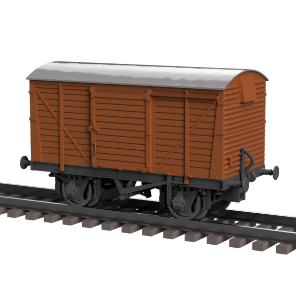 12 Ton Box Van N Scale Model Kit