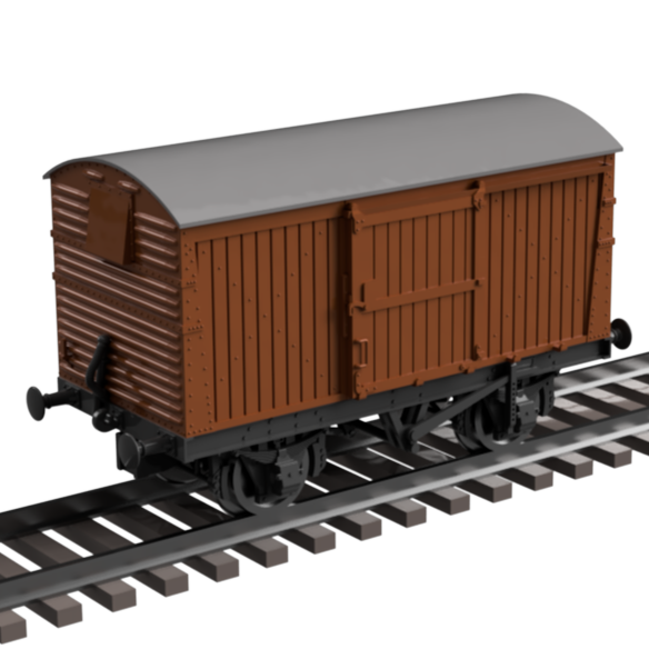 12 Ton Box Van OO and HO Scale Model Kit