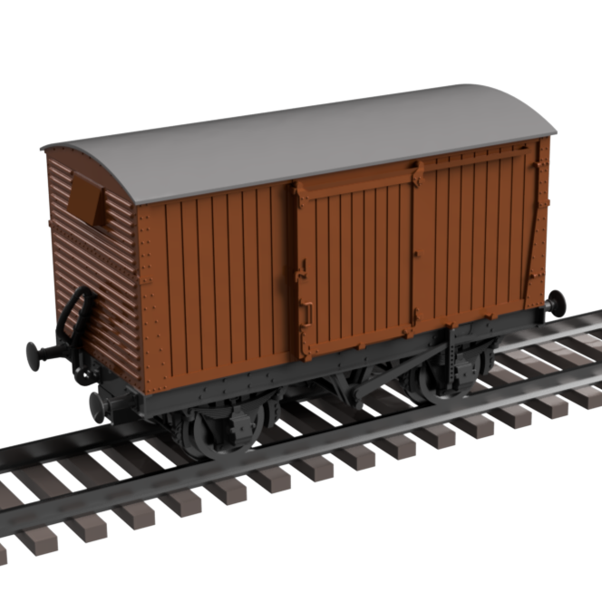 12 Ton Box Van OO and HO Scale Model Kit