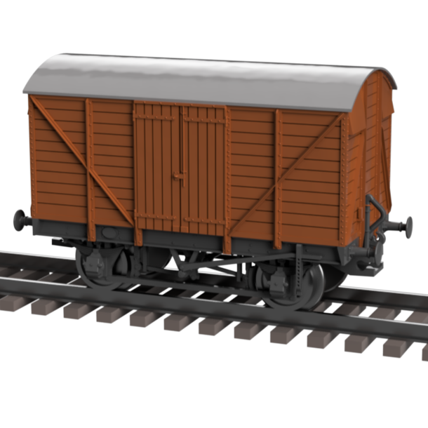12 Ton Box Van OO and HO Scale Model Kit
