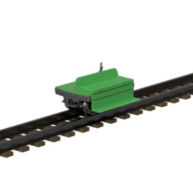 Managers Wagon OO9 Narrow Gauge Railway Model Kit