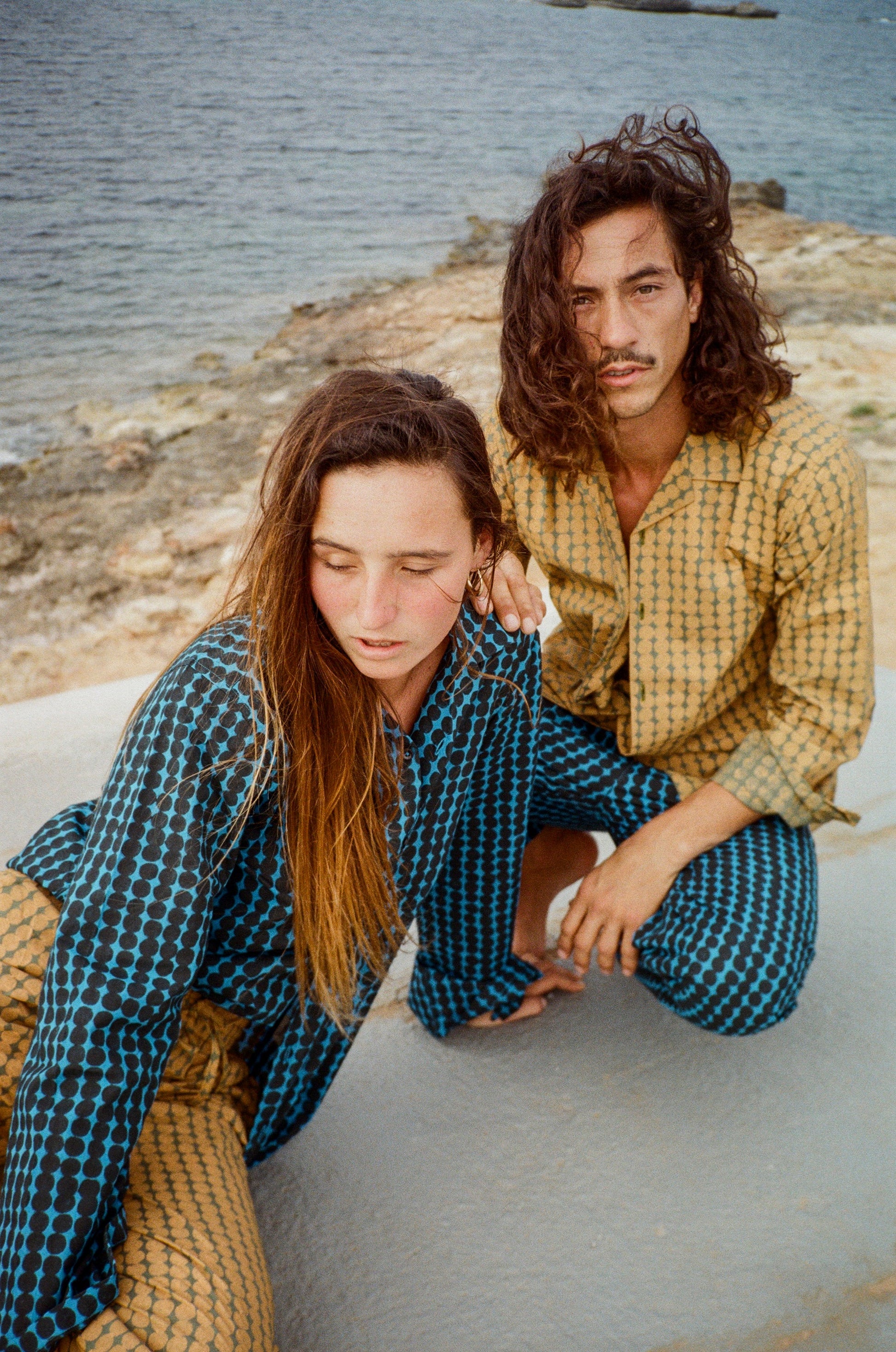 Can Zen Blue Organic Cotton Pyjamam Set