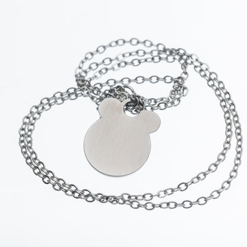 Scandinavian Style Stainless Steel Pendant – Eco-Friendly & Hypoallergenic by Lentsius at www.brixbailey.com