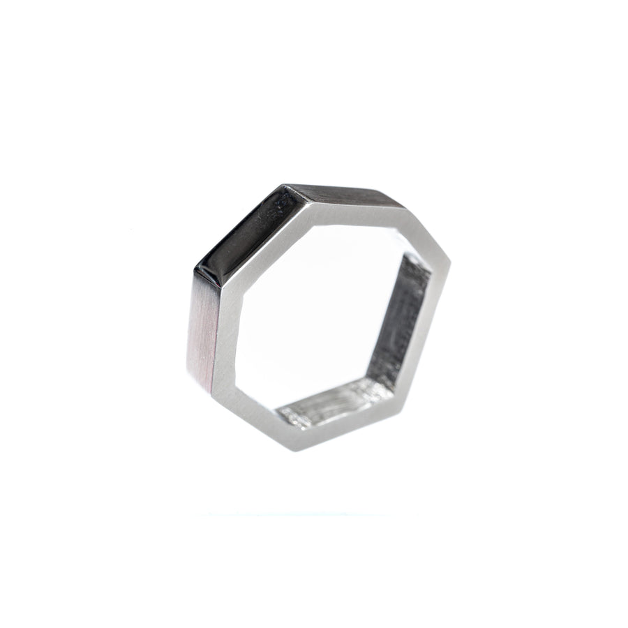 Eco-Friendly Stainless Steel Ring – Unique & Hypoallergenic by Lentsius at www.brixbailey.com