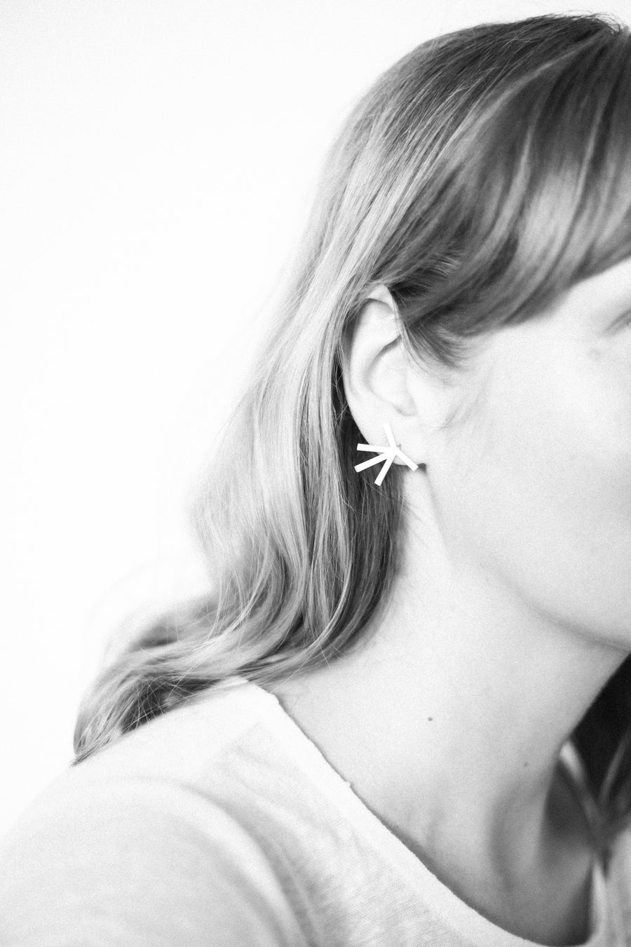 Scandinavian Style Stainless Steel Earrings – Eco-Friendly & Hypoallergenic by Lentsius at www.brixbailey.com