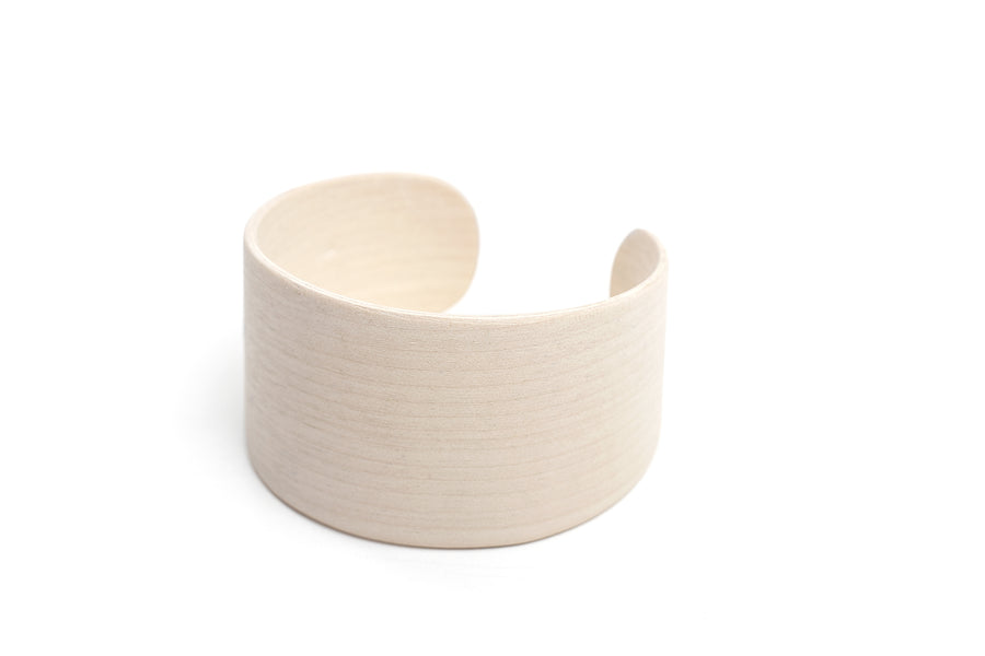 Sustainable Birch Veneer Bracelet by Lentsius – Eco-Chic Design by Lentsius at www.brixbailey.com