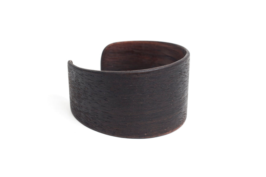 Lentsius Ebony Veneer Bracelet – Sustainable & Handmade by Lentsius at www.brixbailey.com