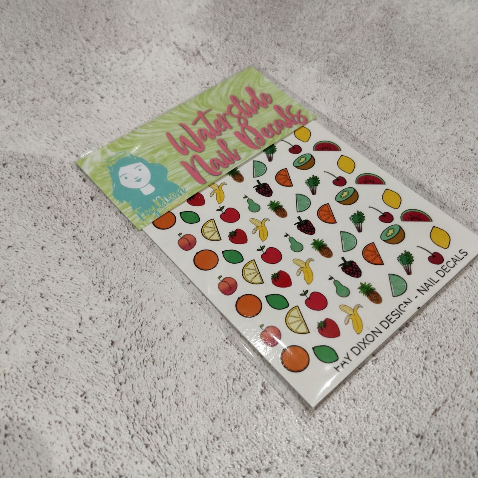 Feelin' Fruity Waterslide Nail Decals